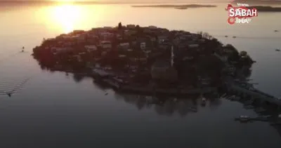 Küçük Venedik’te muhteşem gün batımı | Video