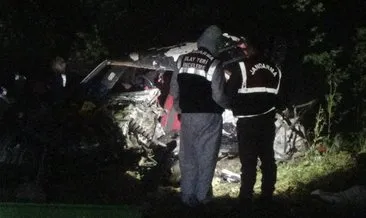 Bursa’da feci kaza; 3 ölü 3 yaralı