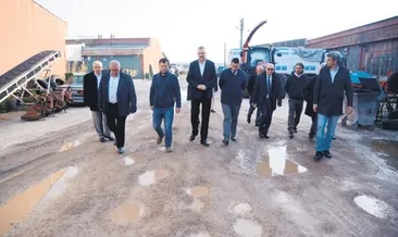 Başkan Özkan sanayi esnafını dinledi