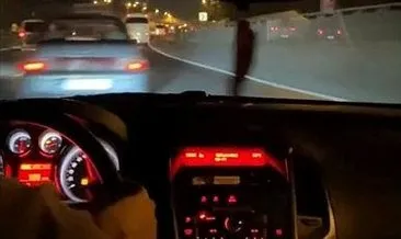 İstanbul’da makas atan sürücüye ceza