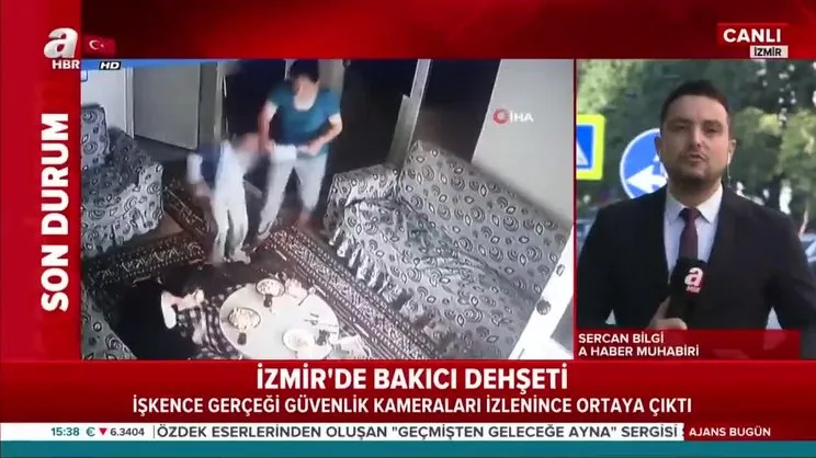 İzmir'de engelli çocuğun ailesi, kamera kayıtlarını izleyince şoke oldu!  İşte bakıcının dehşet saçtığı o anlar...