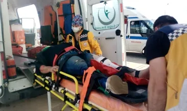 Fren yerine gaza basan sürücü dehşet saçtı: 2 yayayı ezdi