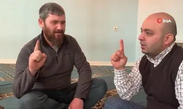 Ukraynalı baba ve oğul, Kelime-i Şehadet getirerek Müslüman oldu
