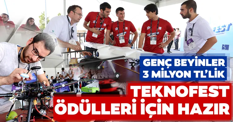 Genç beyinler 3 milyon TL’lik TEKNOFEST ödülleri için hazır