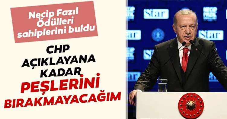 Başkan Erdoğan: CHP bu ülkeye yaşattıkları için özür dilemeli