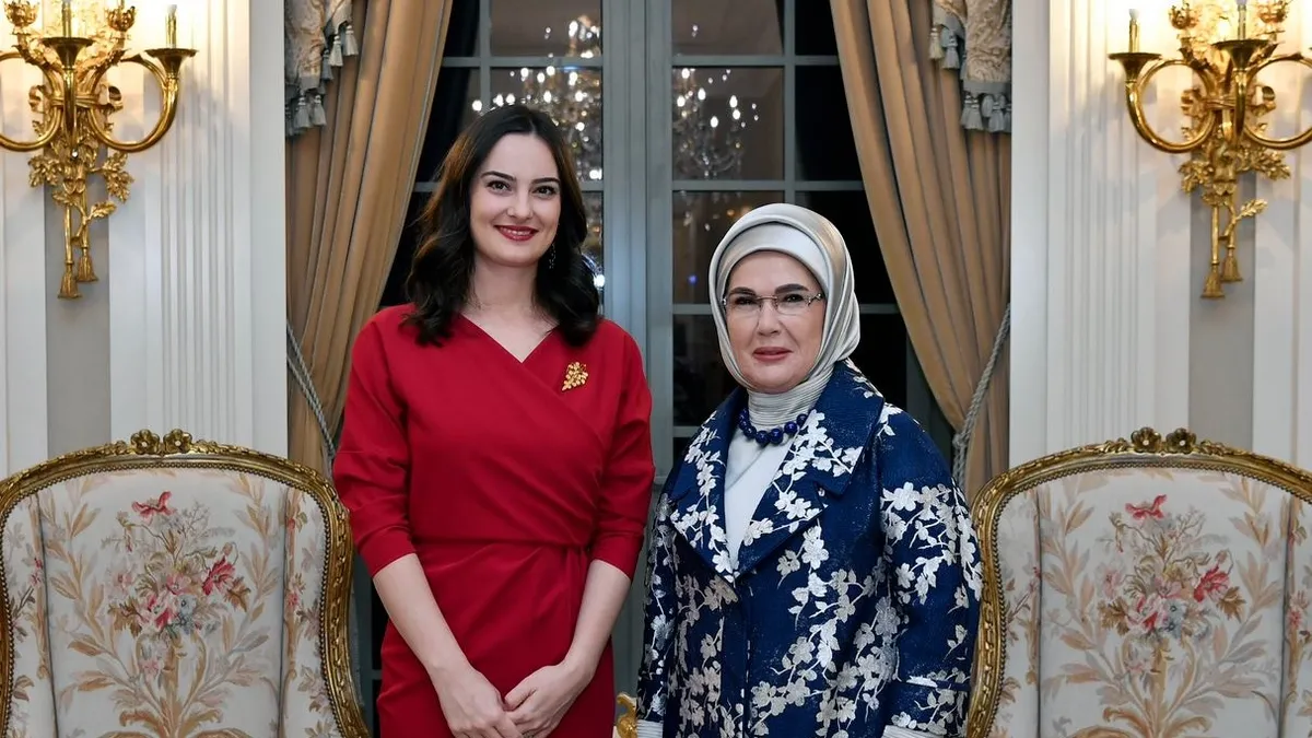 Emine Erdoğan, Karadağ Devlet Başkanı’nın eşi Milatovic ile bir araya geldi Emine Erdoğan, Karadağ Devlet Başkanı’nın eşi Milatovic ile bir araya geldi