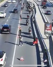 Motosiklet sürücülerine sıkı denetim