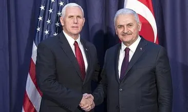 Başbakan Yıldırım, ABD Başkan Yardımcısı ile görüştü