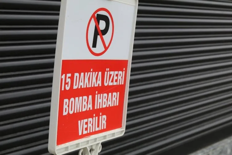 Deponun önüne araç park edilmesinden usandı! İlginç bir yönteme imza attı: Bomba ihbarı detayı…