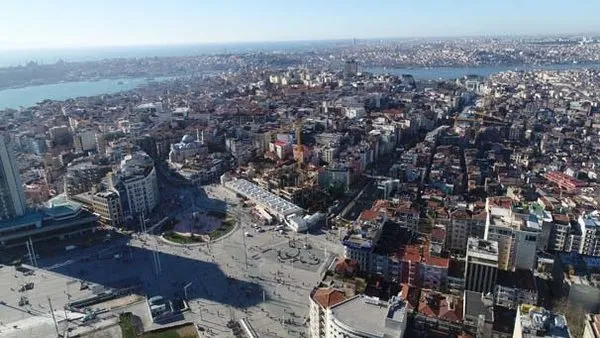 Taksim Camii'nnin yarısından fazlası tamamlandı