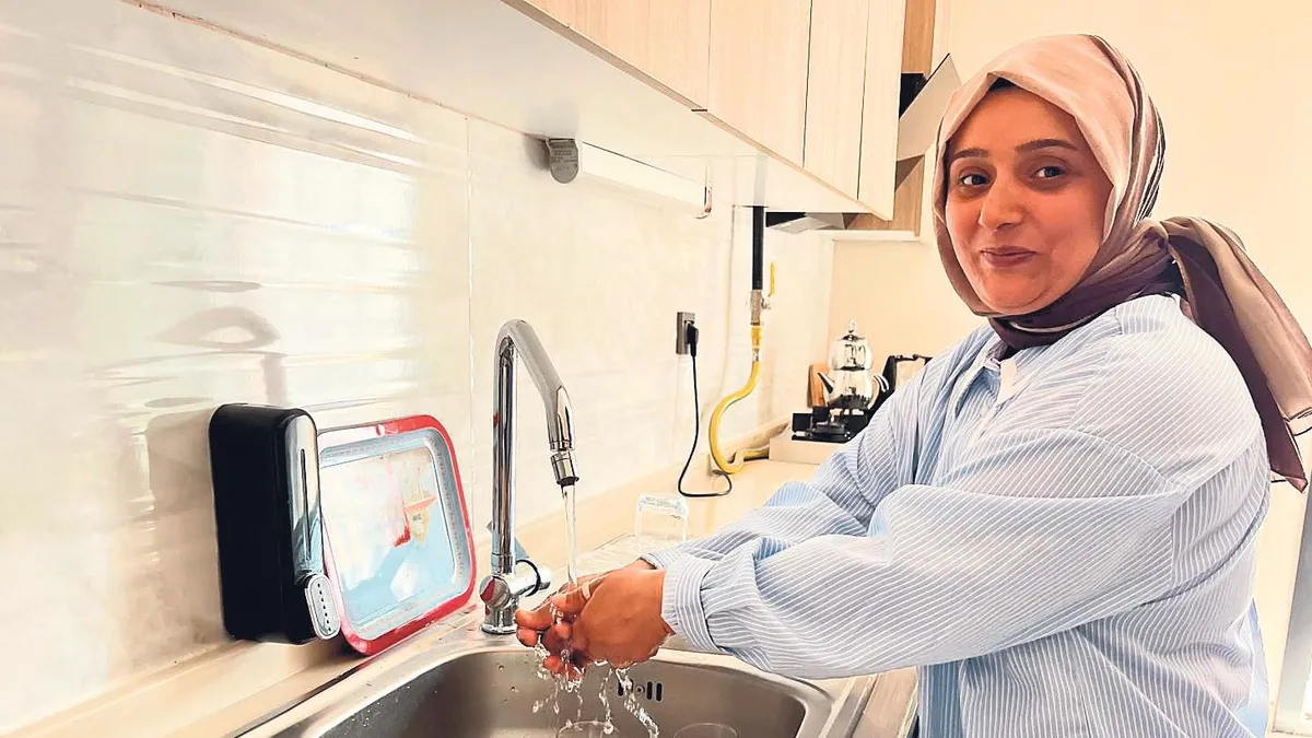 Şu kapıdan girdim inanamadım