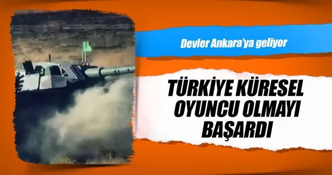 Savunmanın devleri Ankara’ya koşuyor