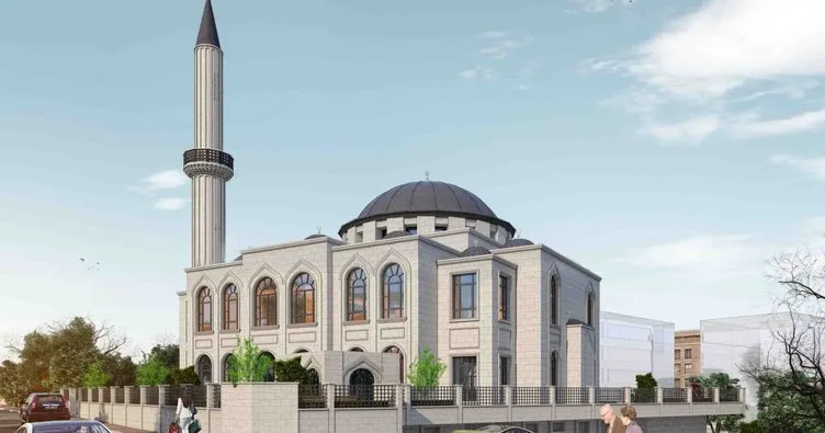 Küfeki taşından yapılacak olan Medine Camii’nin temeli atıldı