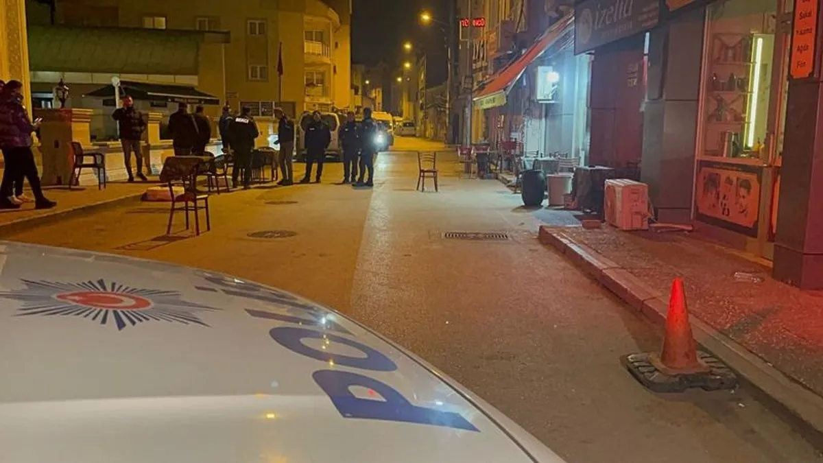 Bursa'da kahvehaneye silahlı saldırı