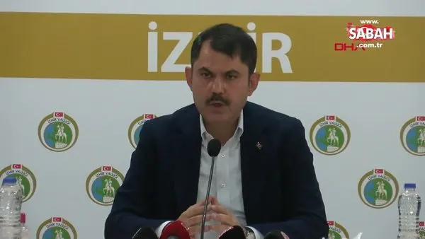 Çevre ve Şehircilik Bakanı Murat Kurum'dan İzmir AFAD Koordinasyon Merkezi’nde önemli açıklamalar | Video