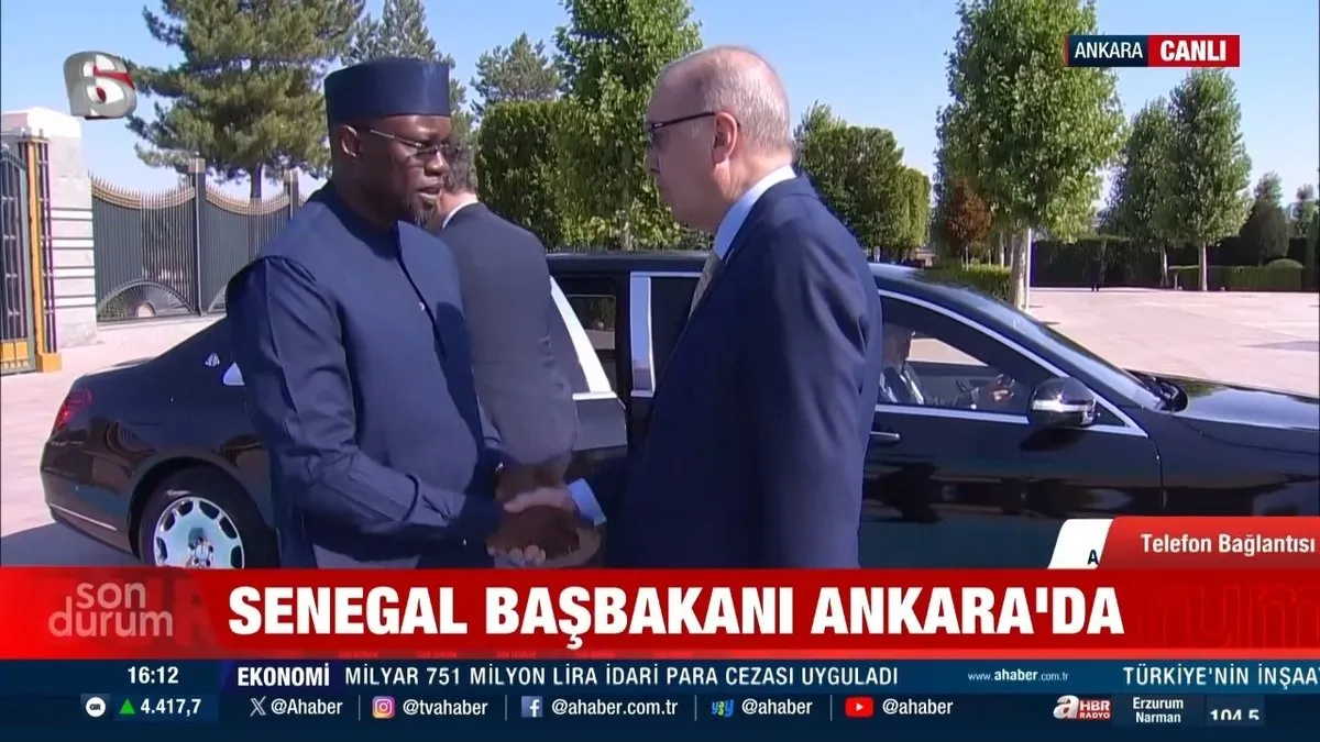 Senegal Başbakanı Ankara'da