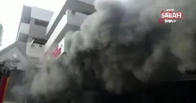 Bursa’da AVM’de korkutan yangın | Video