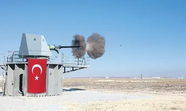 Milli deniz topu gemiye çıkıyor