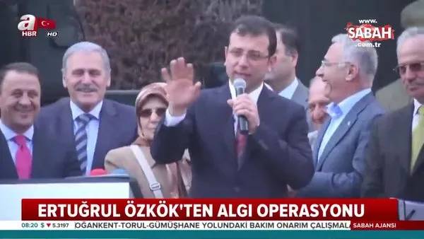 CHP/HDP/İyi Parti İstanbul Adayı Ekrem İmamoğlu, algı operasyonu ile gerçekleri örtmeye çalışıyor!