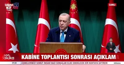 Başkan Erdoğan’dan önemli açıklamalar!