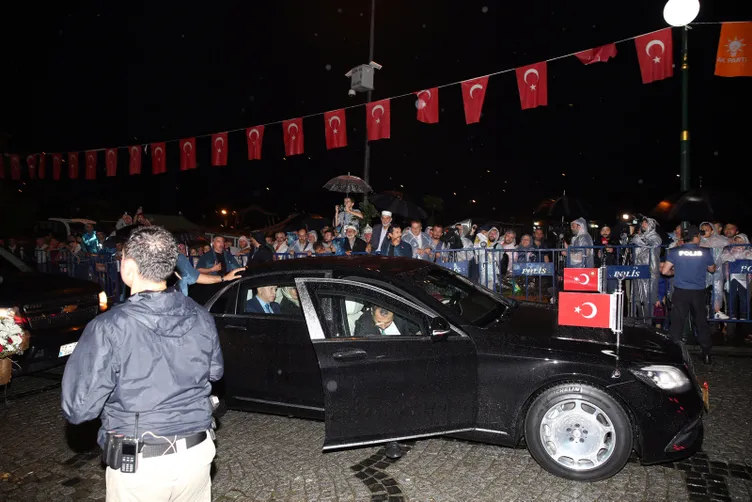 Türkiye Cumhurbaşkanı Erdoğan, Rize'de