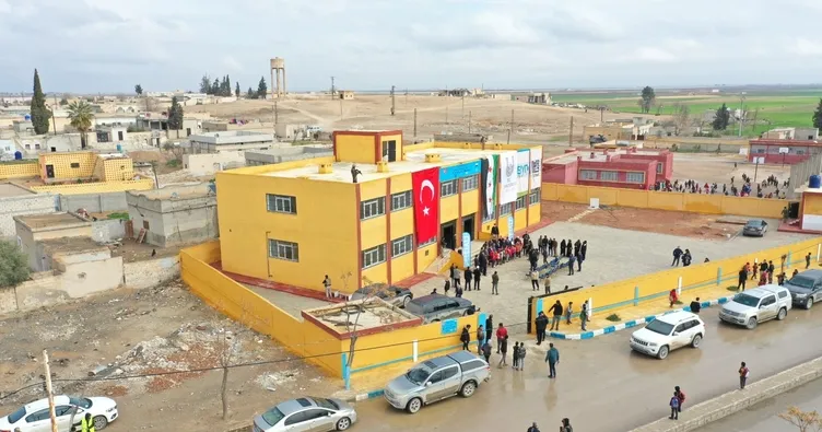 Telabyad’da bir okul daha yenilendi