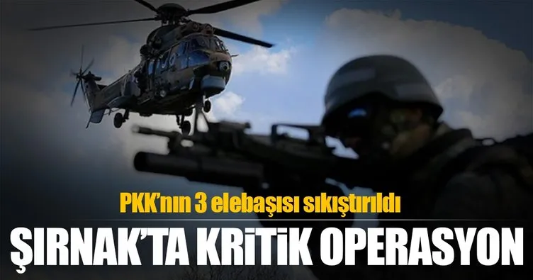 PKK’nın 3 elebaşısı kıstırıldı