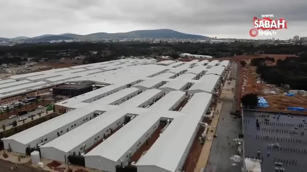 Sancaktepe’deki Pandemi Hastanesi açılış için gün sayıyor! Havadan görüntüler... | Video