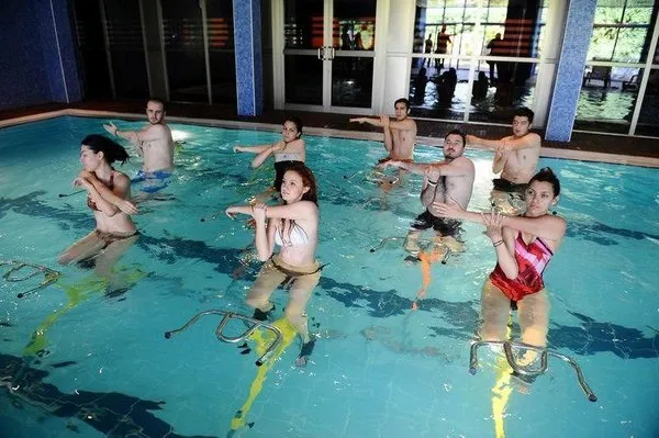 Hiç suda bisiklet sürdünüz mü?
