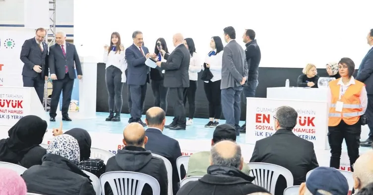 2 bin 210 konutun sahibi belli oldu