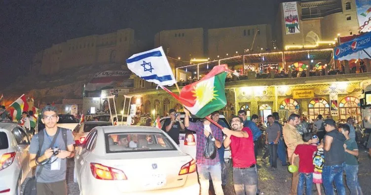 İsrail bayraklı kutlama
