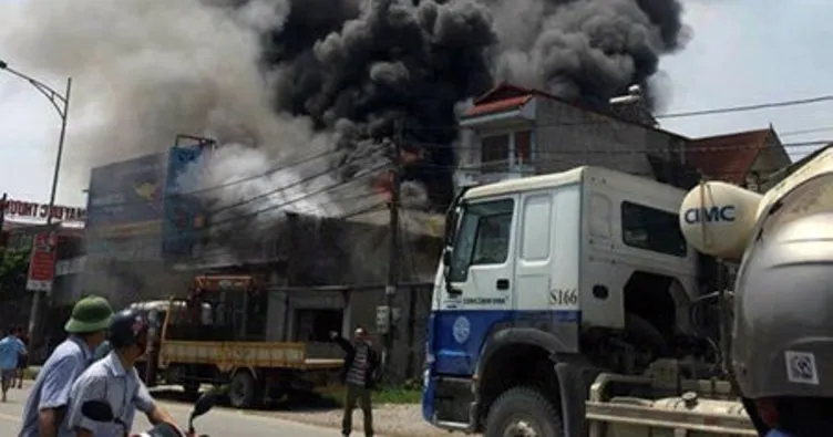 Vietnam’daki fabrikada yangın: 8 ölü, 2 yaralı!