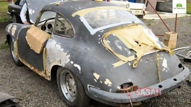 Hurdaya ayrılan Porsche’nin inanılmaz değişimi!