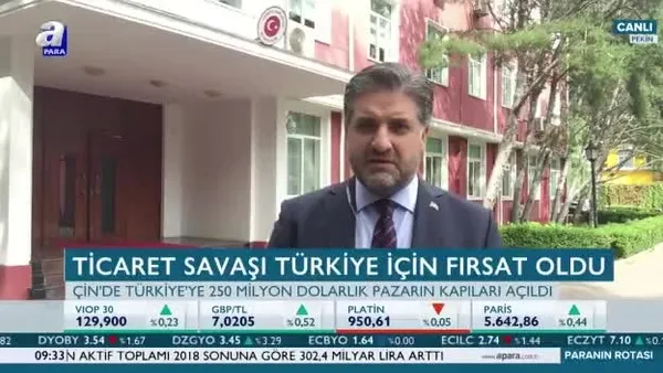 Ticaret savaşı Türkiye için fırsat oldu