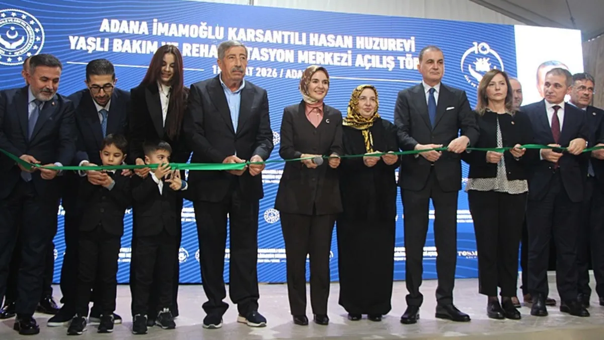 Bakan Göktaş ve AK Parti Sözcüsü Çelik, Adana’da huzurevi açtı Bakan Göktaş ve AK Parti Sözcüsü Çelik, Adana’da huzurevi açtı