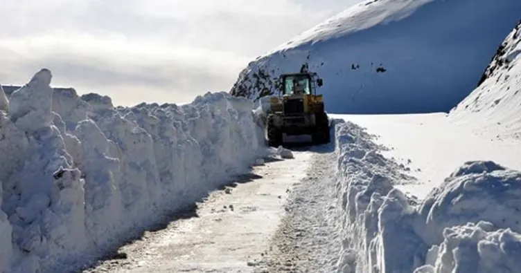 Muş’ta kardan kapanan 30 köy yolu ulaşıma açıldı