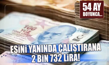 İşverene 2.732 lira ‘eş teşviği’