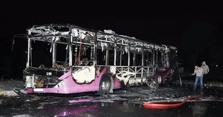 İstanbul’da İETT otobüsünde yangın