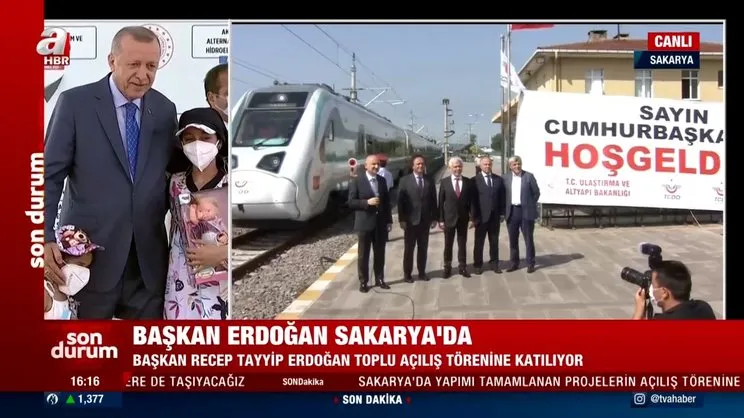SON DAKİKA: Başkan Erdoğan'ın talimatıyla ilk yerli ve milli trenimiz böyle hareket etti