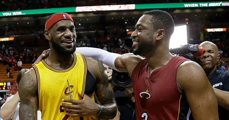 Wade, LeBron ile Cavaliers’ta buluştu