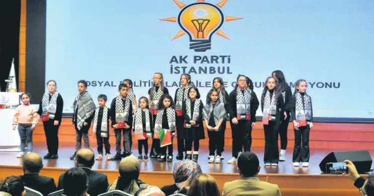 Çocuklar İsrail zulmünü resmetti