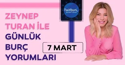 Uzman Astrolog Zeynep Turan ile günlük burç yorumları 7 Mart 2020 Cumartesi - Günlük burç yorumu ve Astroloji