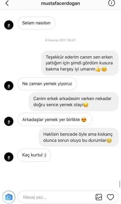 Mustafa Erdoğan’ın şarkıcı Hatice’ye gönderdiği mesajlar deşifre oldu!