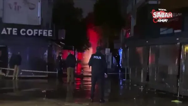 İzmir'de doğal gaz borusu patladı, yürekler ağza geldi | Video