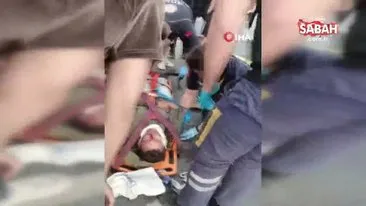 Avcılar’da refüje çarpan motosiklet sürücüsü yola savruldu: Feci kaza anı kamerada | Video