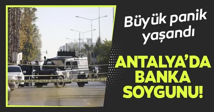 Son dakika haber: Antalya’da bankada soygun girişimi! Zanlı gözaltına alındı