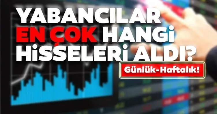 Borsa İstanbul’da günlük-haftalık yabancı payları 11/08/2020