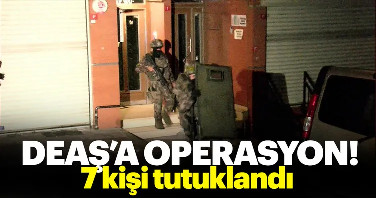 Sakarya’da DEAŞ operasyonu: 7 tutuklama