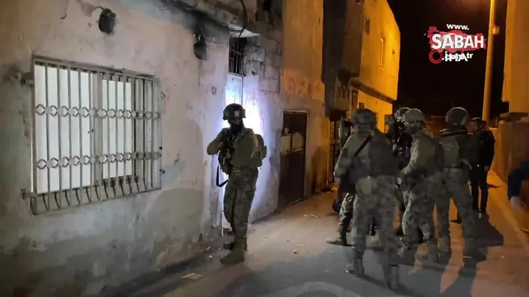 Mersin'de YPG'ye gece operasyonu | Video