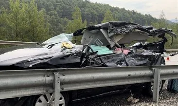 Antalya-Isparta karayolunda can pazarı! Yangınına giden arazöz ile 2 otomobil çarpıştı: 1 ölü, 6 yaralı